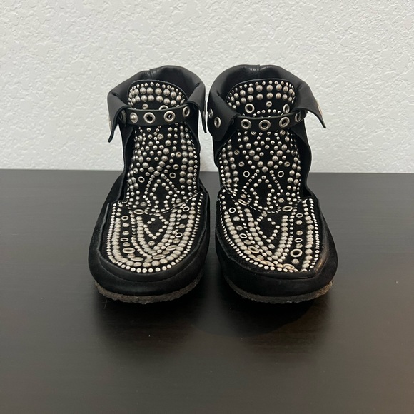 EUC Isabel Marant Morley Booties Black Suede Moccasins - Picture 14 of 16
